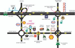 MAP HOMESTAY